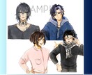 超低価格で商用利用可能！キャラ立ち絵作成します 個人活動の方へも配慮した価格設定でイラスト作成いたします！ イメージ2