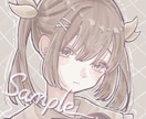優しい雰囲気のアイコンイラストを描きます なんでもお気軽にご相談ください！ イメージ3