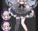 IRIAM(イリアム)向け立ち絵を制作します ver3での動作確認まで！料金一律で安心! イメージ2