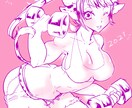 簡易イラスト描きます SNSアイコン、動画用1枚絵イラスト描きます イメージ7