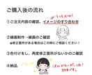 シンプルさと個性を大切に、イラストをご提供します カスタマイズで自分だけの個性溢れるイラストを◎ イメージ5