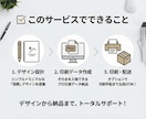 高級感×シンプル！信頼される名刺をデザインします 士業・経営者向け、修正無料＆印刷代行まで丸投げOK◎ イメージ3