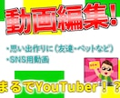 まるでYouTuber！動画・サムネ作成します ※参考動画ありますので拝見ください イメージ1