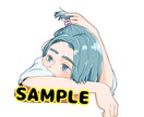 SNSのアイコンを描きます 色々なジャンルのイラストを描けるのでお気軽にお声掛け下さい！ イメージ2