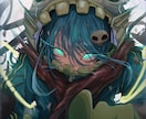 個性のあるイラストを描きます 少し闇のある可愛い絵を描かせてください イメージ4