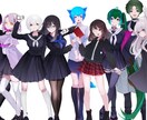 SNSや動画用のアイコン・立ち絵制作しますます キャラの個性に寄り添って仕上げます イメージ6