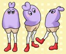 オリジナルキャラクターデザインします ちょっぴり不思議で癖のあるキャラクターをデザインいたします！ イメージ4
