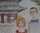 思い出の写真を水彩画で描きます 基本はA4サイズで描きます。原画送付致します。 イメージ1