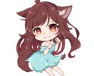 歌ってみたやアイコンイラスト等描きます ミニキャラ～等身までお任せください！ イメージ3