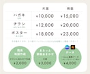 音楽ライブ・店舗・イベント用フライヤー作成します まるっとおまかせOK！シンプルで余白のあるチラシで集客◎ イメージ7