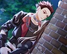夢絵/サムネ/一枚絵などをお描きします 男性キャラも女性キャラも理想の一枚を！ イメージ5