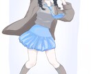 ふんわり優しいイラスト描きます かわいい、かっこいい人物で優しい雰囲気やクールな雰囲気など イメージ6