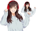 SNS運用に◎✦好印象✦上品綺麗な似顔絵描きます 4月限定割引中✦アイコン/ビジネス/ギフトに✦ イメージ2