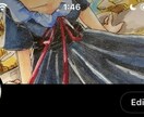 SNSで使える可愛いキャラクターイラストを描きます 優しく淡い色、明るく元気な表情…など、様々に対応します❁¨̮ イメージ3