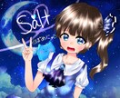 SNSのアイコン等描きます アイコンやヘッダー等を描いてほしい方 イメージ1