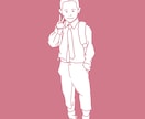 大切なお写真をシンプルでおしゃれなイラストにします 誕生日や還暦・古希祝いなどに選ばれています！ イメージ5