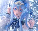 イラスト・一枚絵制作承ります SNSや配信用、キャラデザ、背景など幅広く対応いたします。 イメージ8