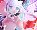 サムネ/アイコンなどアニメ調のイラストを制作します Youtube、SNS、鑑賞用など イメージ4