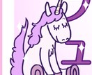 アイコンイラスト描きます アイコンに使えるスタンプ風イラスト。線画に着色。文字入れOK イメージ8