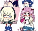 TwitterやSNSの可愛いアイコン描きます 独特の絵の描き方であなたのだけの可愛いアイコン描きます イメージ10