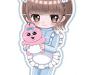 SNS用アイコン、動画用イラスト、夢絵描きます 病みかわいい・地雷系の絵が得意です！ イメージ5