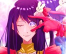 アイコンや歌ってみたサムネなどお描きします どんな雰囲気もお任せ下さい!!!!! イメージ6