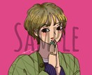 個性的で人と被らない、お洒落イラスト描きます お写真を元にイラストを作成いたします⭐︎アイコン画像等に！ イメージ5