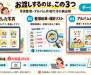 思い出の写真整理・フォトアルバム作成を代行します 300GBまで。写真整理から完成ページ画像まで イメージ3