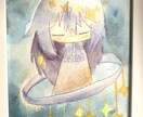 原画譲渡可能！アナログイラスト描きます かわいいパステルカラーから鮮やかな原色、透明水彩の淡い色まで イメージ7