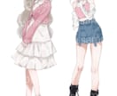 複数提案!ヒアリング重視で衣装&立ち絵を描きます こだわりを最高に可愛く!納得いくまで寄り添います(*^-^ イメージ10