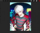 歌ってみたイラスト等　サムネなども描けます パンクな世界観ピアスなどカッコいいイラストが得意です‼️ イメージ2