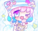 最短3日！！ゆめかわいい☆イラスト描きます ＳＮＳのアイコンや、ヘッダー、動画素材におすすめ☆ イメージ6