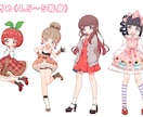 かわいいちびキャラ制作します キュートでポップなイラスト アイコン グッズ等に イメージ5