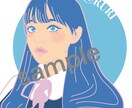 似顔絵アイコン作成いたします こんな印象の人なんだと思わせるカラー使いで作成いたします イメージ10