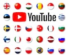 YouTubeチャンネルを26カ国語に翻訳します ⚡世界デビューして⚡再生回数⚡登録者⚡収益アップしませんか❓ イメージ1