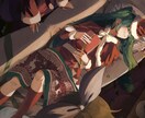 キラキラした美少女キャラクターイラスト承ります 甘そうな美少女キャラのデザインやイラストを制作致します！ イメージ4
