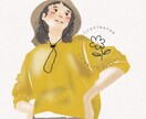 アイコン挿絵にオシャレな似顔絵を制作します データ納品で色んな用途に使えます！何度でも修正可能！ イメージ4