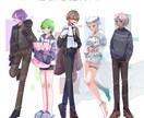立ち絵を描きます 女性や少年少女キャラが得意です イメージ4