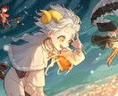 配信/ボカロMV/V用のイラスト制作いたします 歌ってみたや配信サムネイルイラストなど幅広く承ります イメージ2