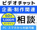 初心者さま向けのビデオチャット相談承ります 企画・制作・編集のプロが書籍やコンテンツ制作のオンライン相談 イメージ1