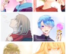 SNSなどのイラストアイコンをお描きいたします TwitterやLINE、YouTubeなどに使用可能です！ イメージ1