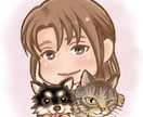 雰囲気を捉えた可愛い似顔絵アイコン作成します お写真を元に貴方のオリジナルアイコンを作成します。 イメージ5