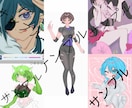 可愛いイラスト制作します 目の引くイラスト制作しますサムネイルなど！！ イメージ2