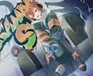 雰囲気重視！バチバチに映える⚡️一枚絵制作します VTuber様、配信者様向け！サムネ･一枚絵・グッズ対応！ イメージ3