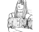 個性のあるイラスト風の似顔絵を描きます 詩集や挿絵みたいな感じの似顔絵を描かられてみませんかー イメージ2