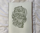 ご希望に沿ったアート作品を提供します ペン画や色鉛筆などのアナログでのアート制作になります イメージ3
