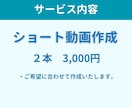SNSのショート動画を作成します 集客・認知拡大に効果抜群！伝わるショート動画を制作します！ イメージ3