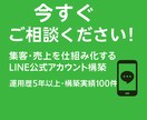 LINE公式アカウントを構築します 集客と売上に強いLINE構築代行 イメージ9