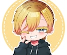 まるい目が特徴のかわいいイラストを描きます ふわふわキュートなゆめかわアイコンはいかがですか？ イメージ2