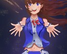 キャラメインの厚塗り風イラストを作成します 様々な用途（SNSアイコンや動画素材など）をお考えの方へ イメージ5